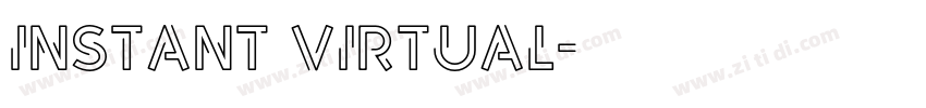 Instant Virtual字体转换